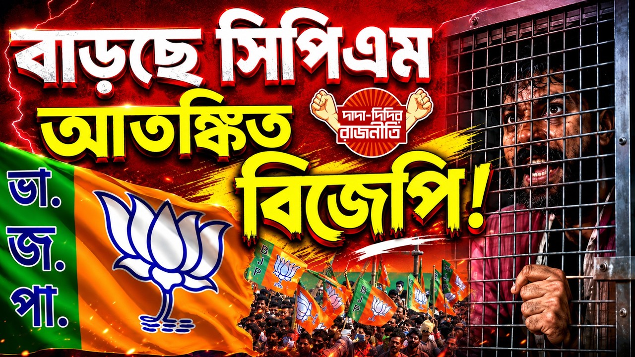 CPI(M) News : বাড়ছে সিপিএম আতঙ্কিত বিজেপি! BJP | WB Politics | Hawker Eviction In Jadavpur
