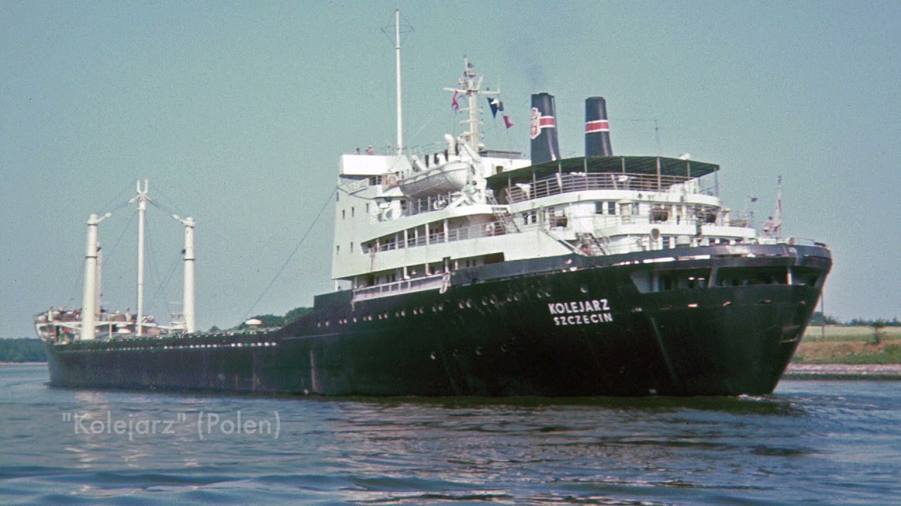 Schiffsverkehr auf dem NOK 1964