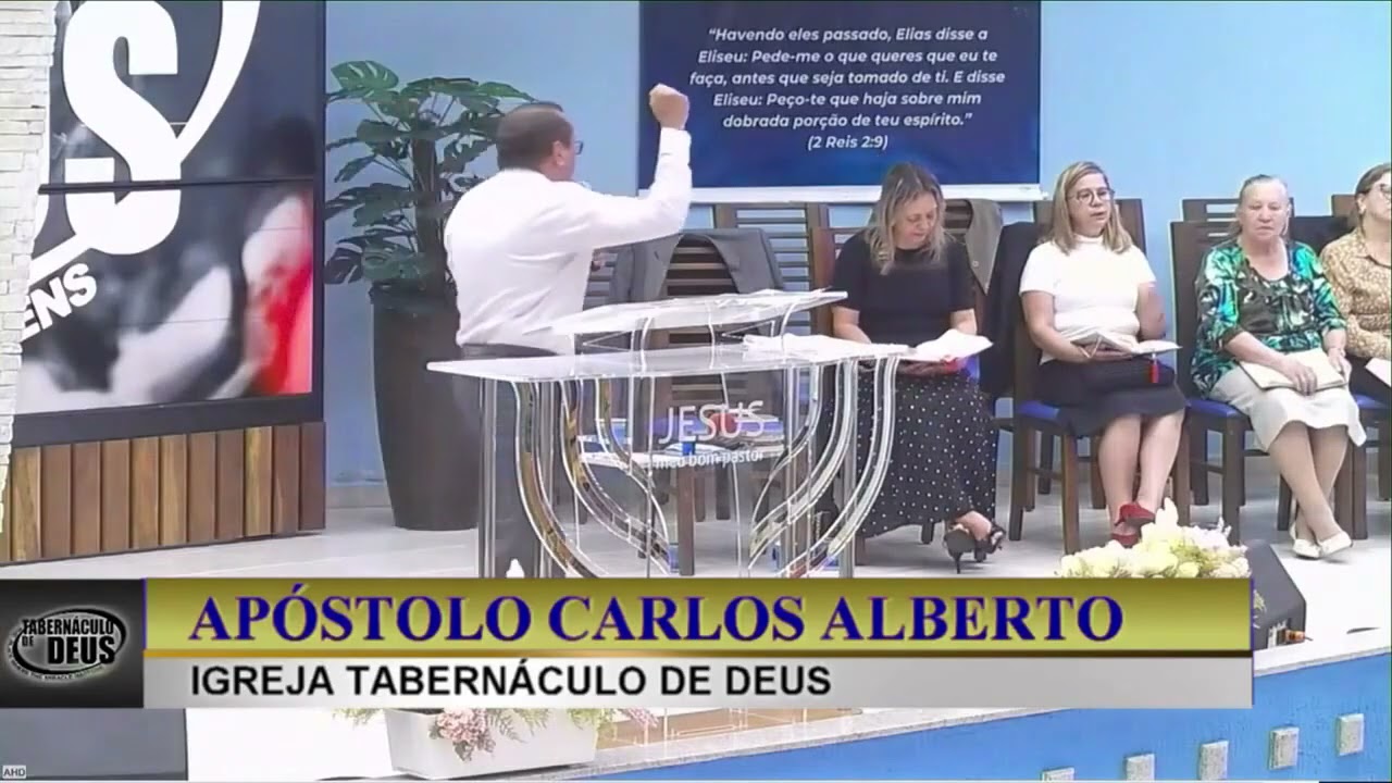 DEUS É SOBERANO * APÓSTOLO CARLOS ALBERTO * TABERNÁCULO DE DEUS