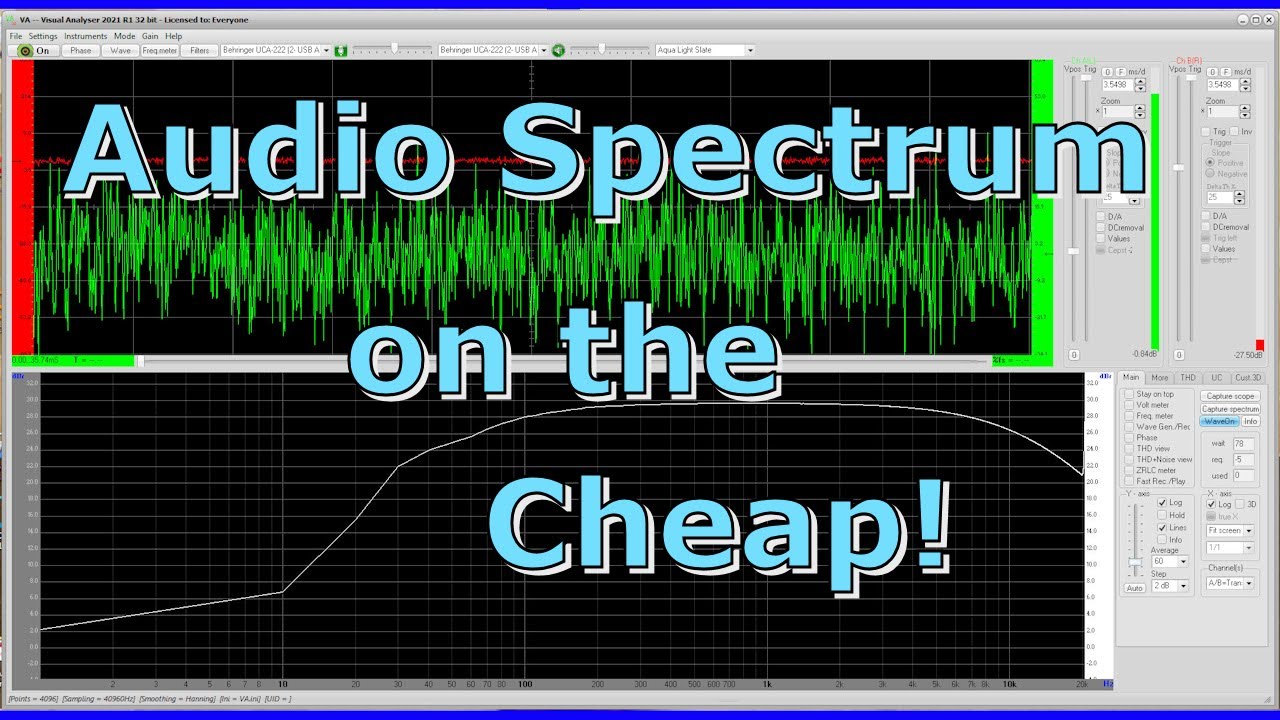 Audio Spectrum Analyzer on the Cheap (032 )