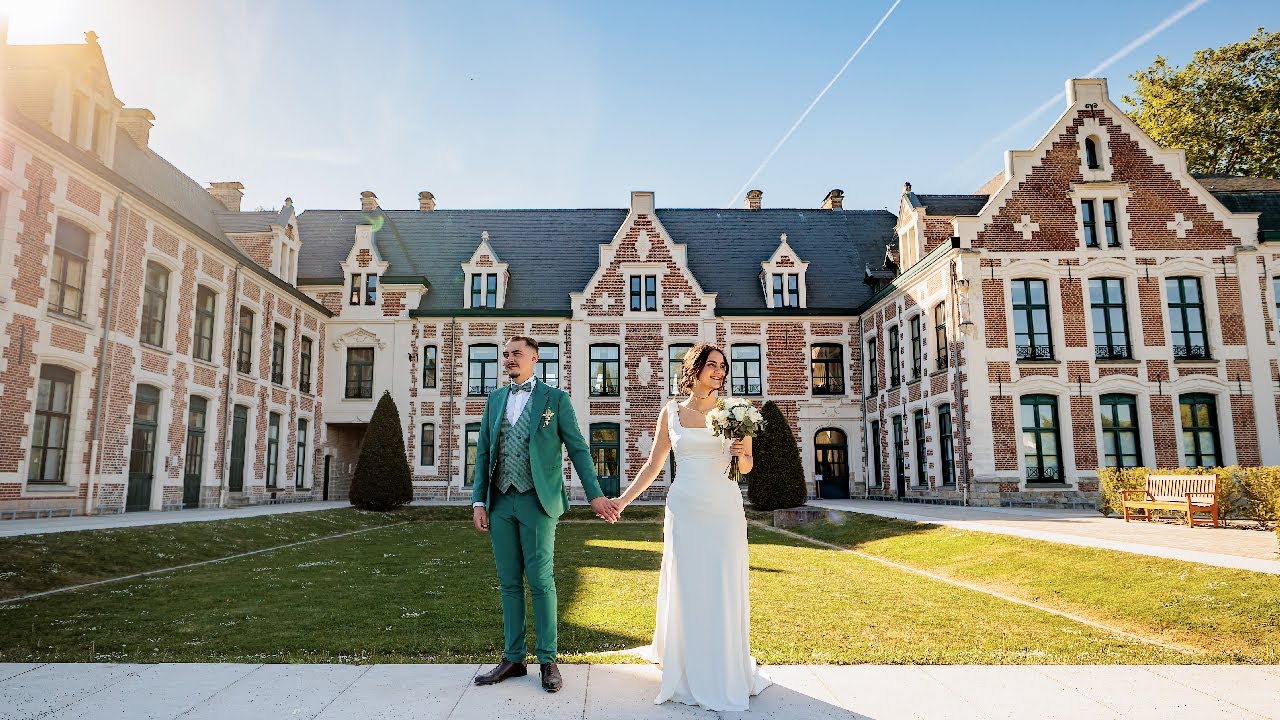 Léonie & Corry – Vidéo de mariage 4K – Séance couple au Château de Robersart WAMBRECHIES