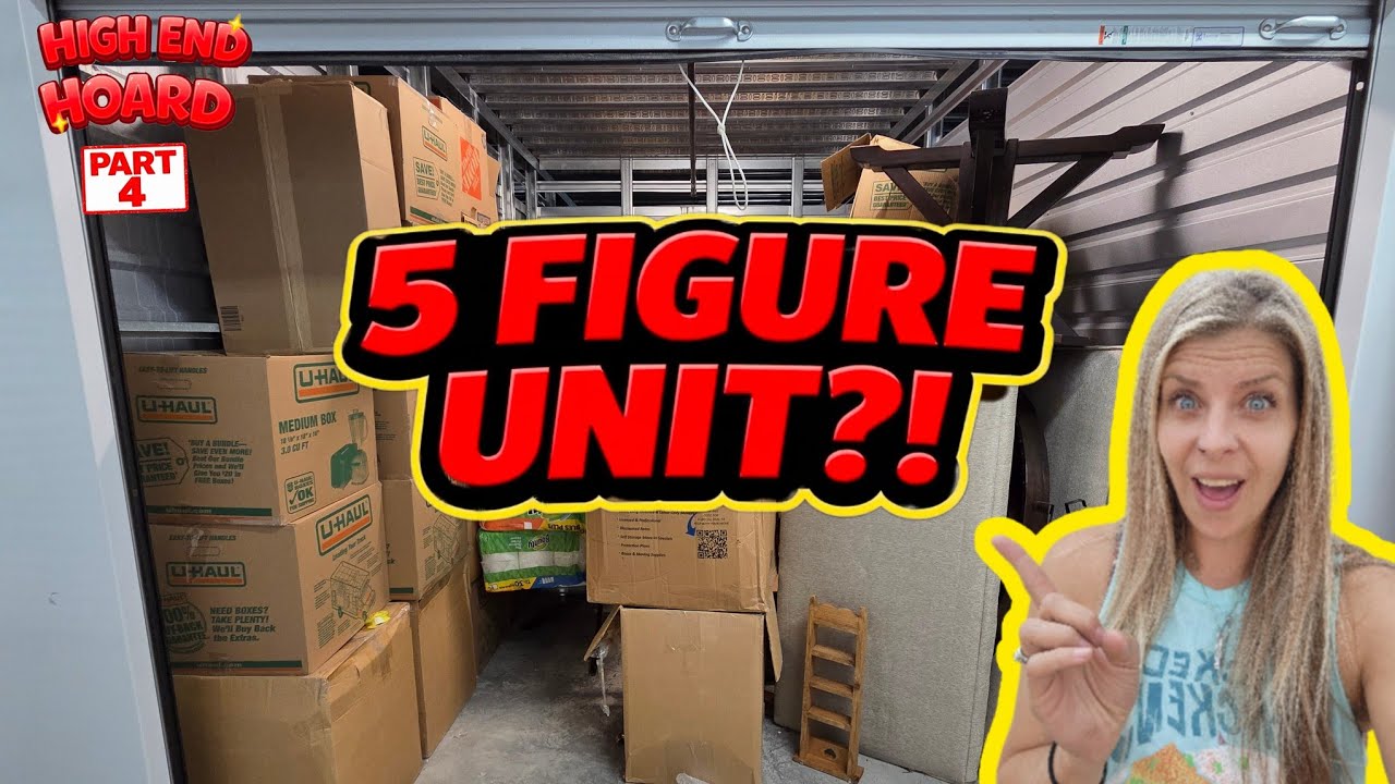 This Storage Unit Turned into 5 FIGURES...My Biggest Yet (Part 4) #new #unboxing 