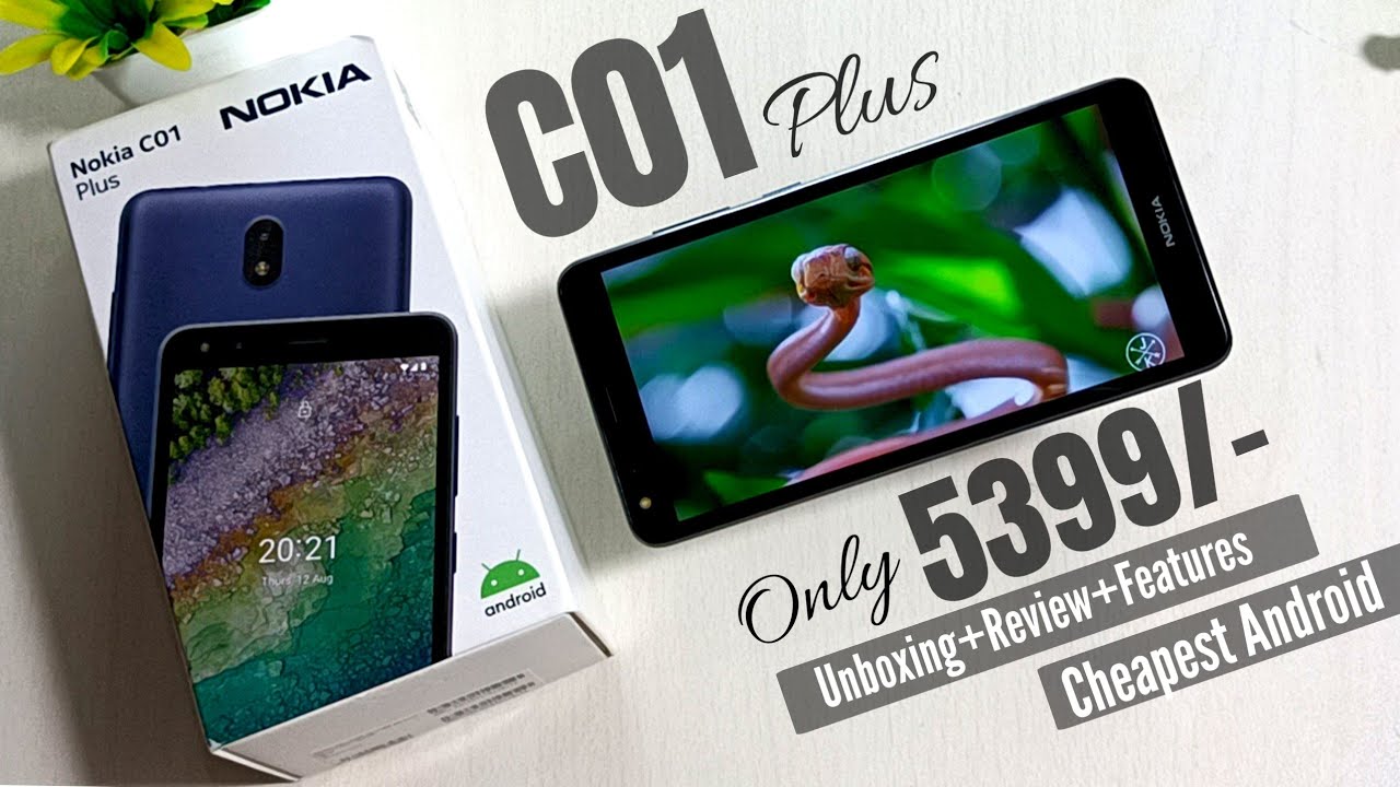Cheapest Android Phone Nokia C01 Plus Unboxing, Review & Features | Atul Tech Bazaar