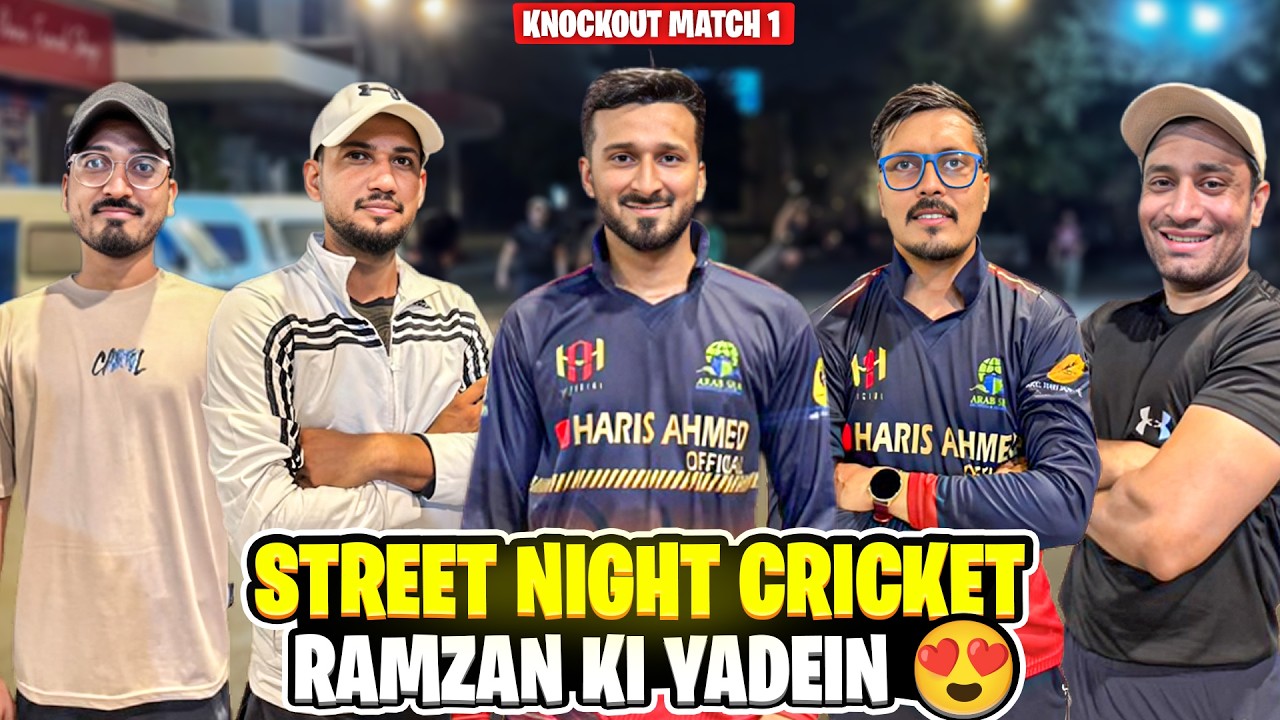 Back to Ramzan Vibes | Epic Night Cricket with Just 5 Boys