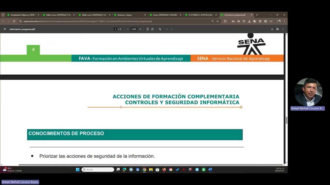 AA1 Administración de Sistemas de Información y Controles - Curso CYSI   ficha 3319730 - 20250828