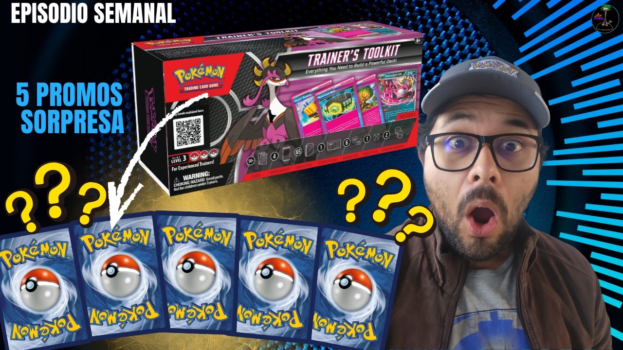 ¡5 PROMOS SECRETAS DENTRO! 💎 Unboxing del Trainer's Toolkit (La Sorpresa que Nadie Esperaba)