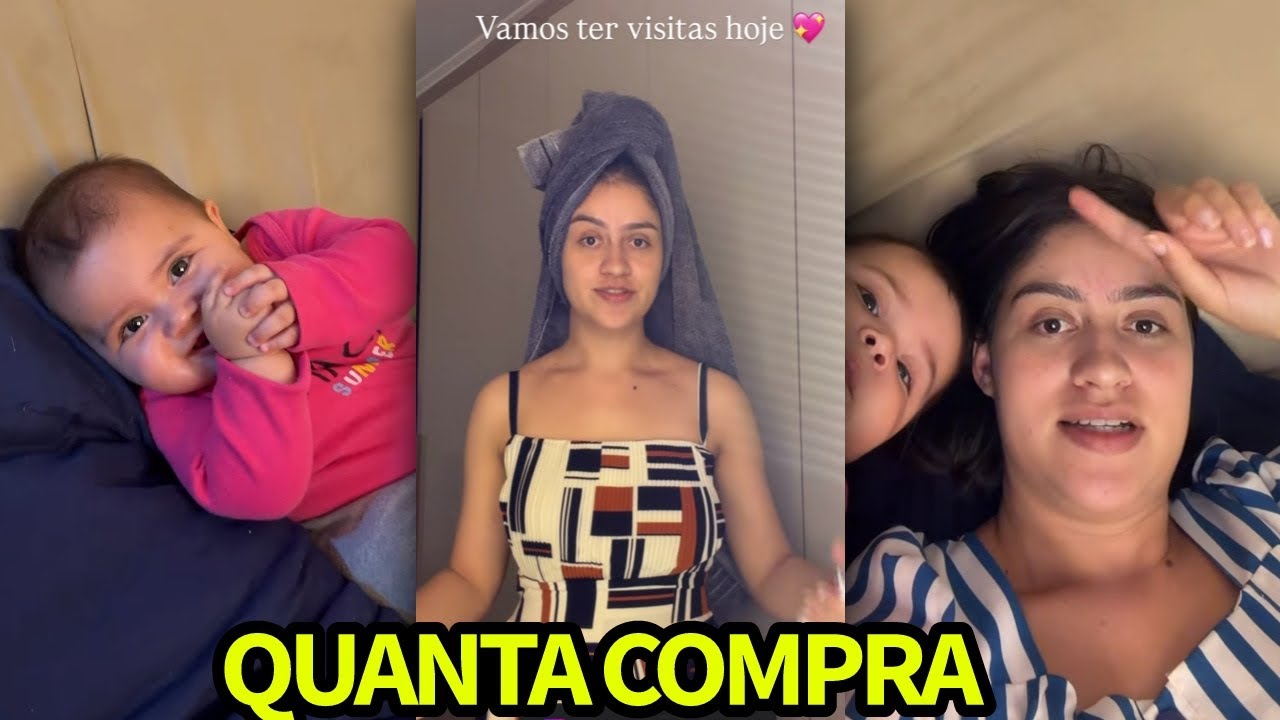 ANA VITÓRIA SE SURPREENDE COM O TANTO DE COMPRAS QUE CHEGOU+ TÁ VINDO VISITAS 