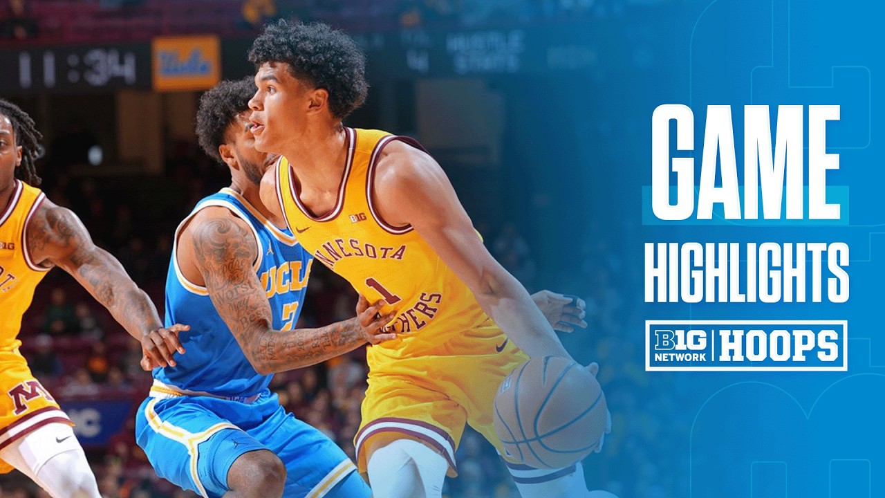 UCLA at Minnesota | HIGHLIGHTS | Big Ten Men's Basketball | 02/28/2026