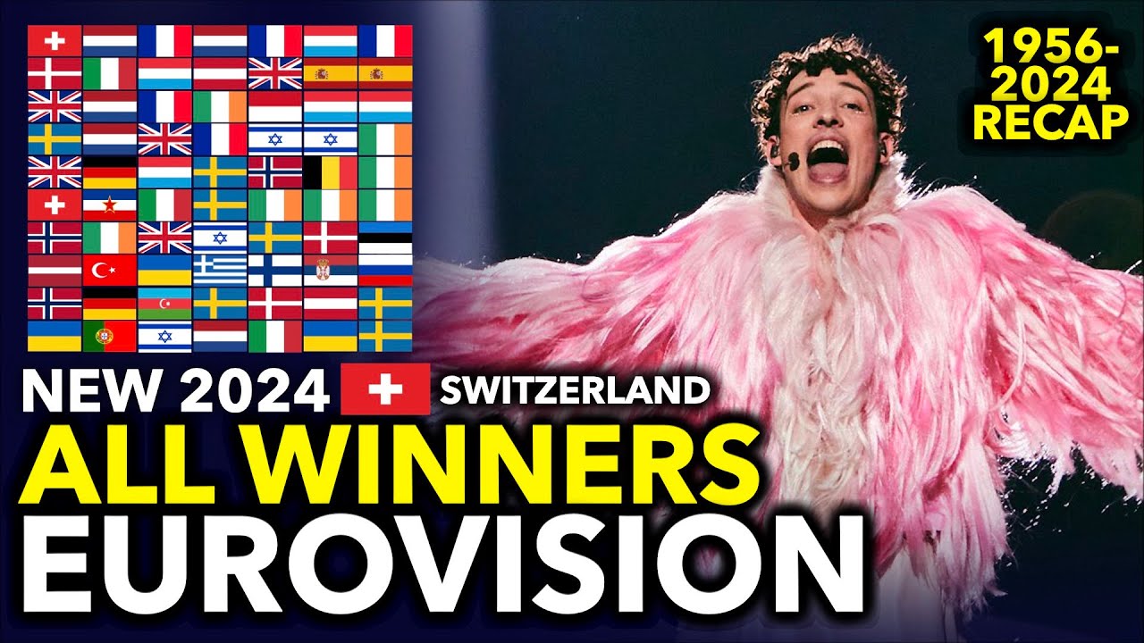 All Winners of Eurovision Song Contest [1956-2024]
