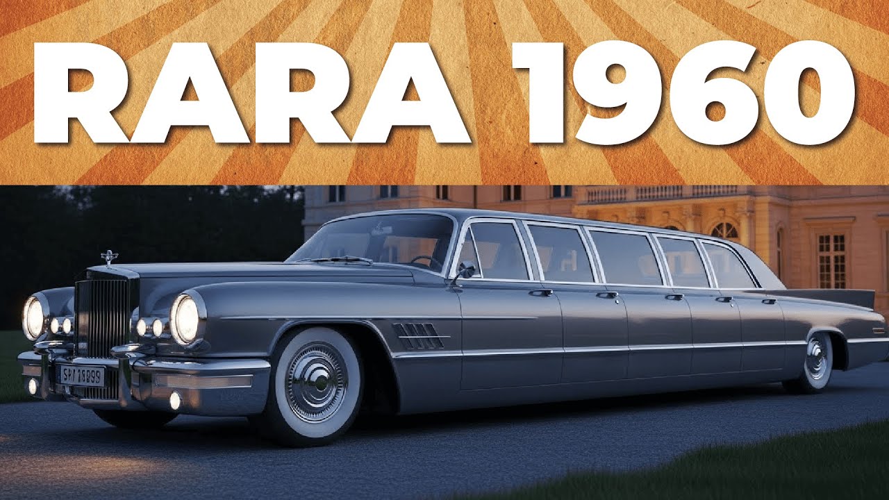5 de las LIMUSINAS MÁS RARAS de la DÉCADA DE 1960 que NUNCA HAS VISTO ANTES.