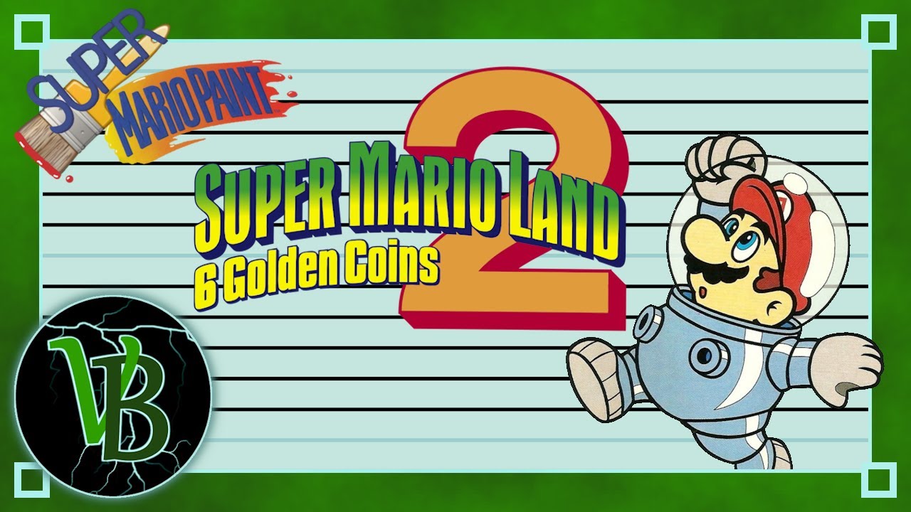 Super Mario Paint | Super Mario Land 2: 6 Golden Coins - Star Land