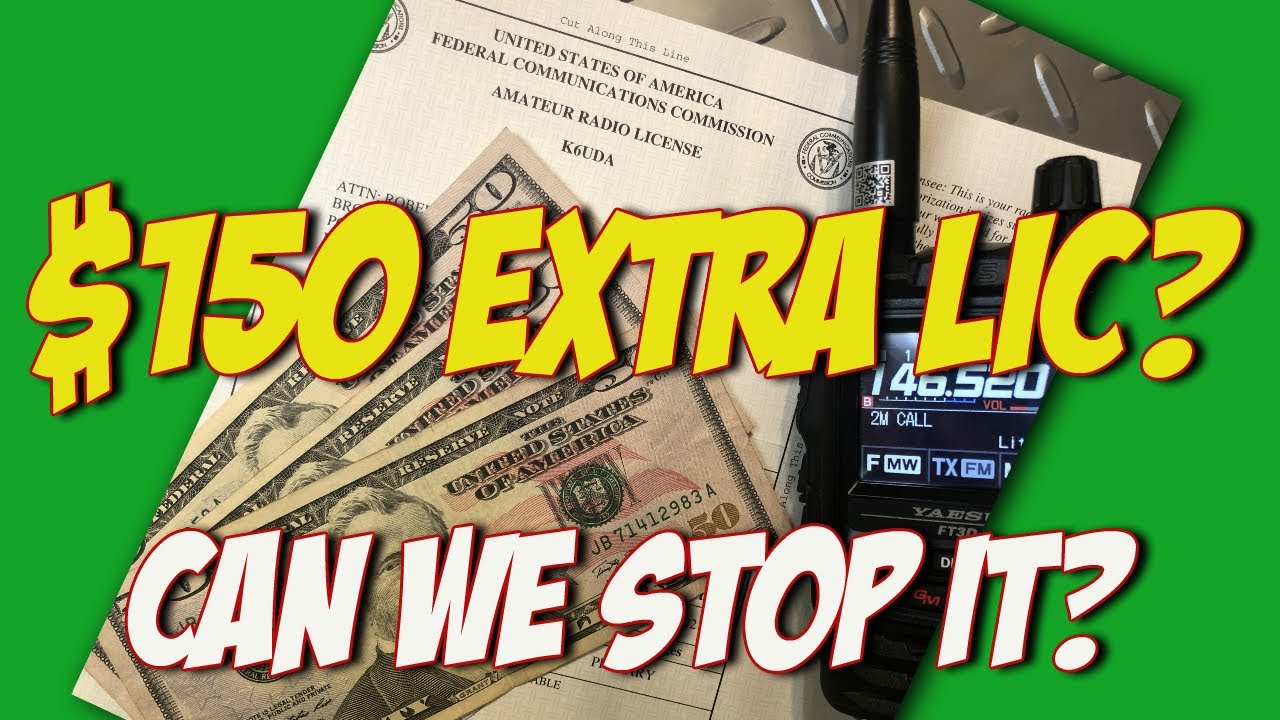 A Case of the $50 Ham License Fee - Where does the ARRL stand?