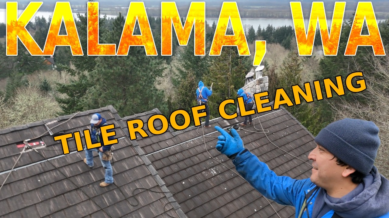 Kalama Tile Roof Moss Removal