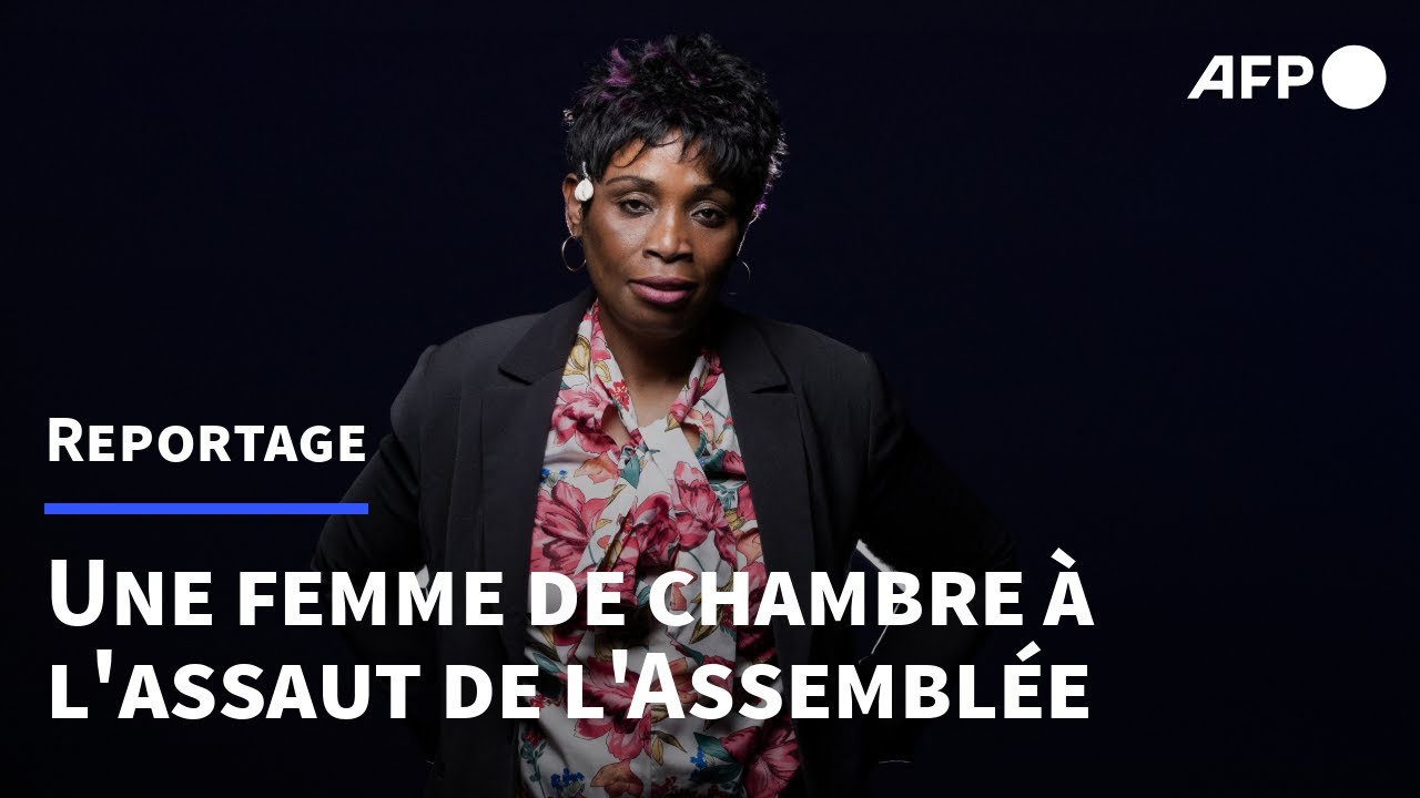 Législatives 2022: Rachel Kéké, une femme de chambre à l'assaut de l'Assemblée | AFP