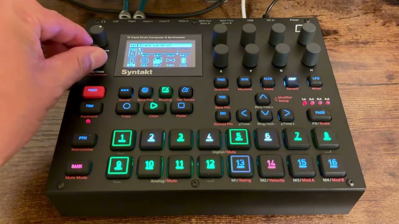 elektron syntakt hypnotic techno loop