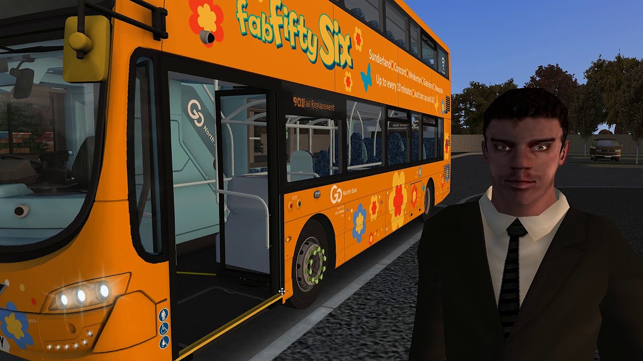 OMSI 2 | Yorkshire - Go North East Volvo B9TL: 901 Metro Replacement Park Lane - South Hylton