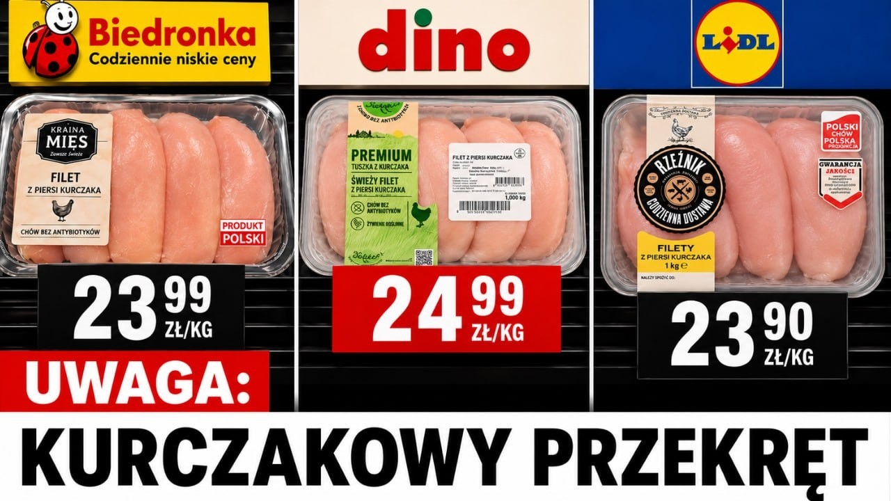 Przetestowaliśmy Filet z Kurczaka z Biedronki, Lidla, Dino i 6 Innych Sklep&oacute;w | Te OBLAŁY