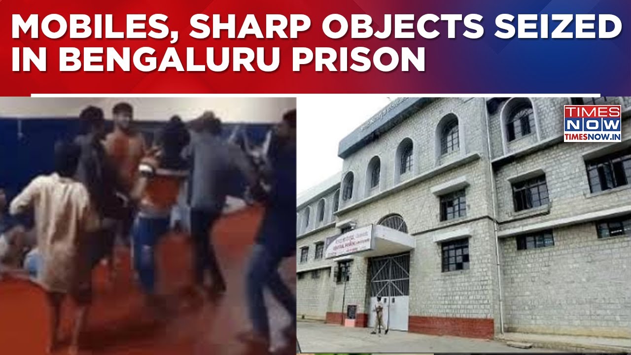 B'luru Central Prison Inspected:Prohibited Items Including Mobiles, Sharp Objects Seized, Case Filed
