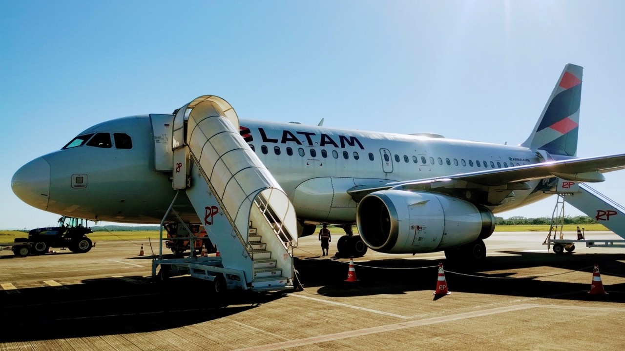[OFF ÔNIBUS] São Paulo/Jaguaruna. Voando para Santa Catarina no A319 da Latam ✈️