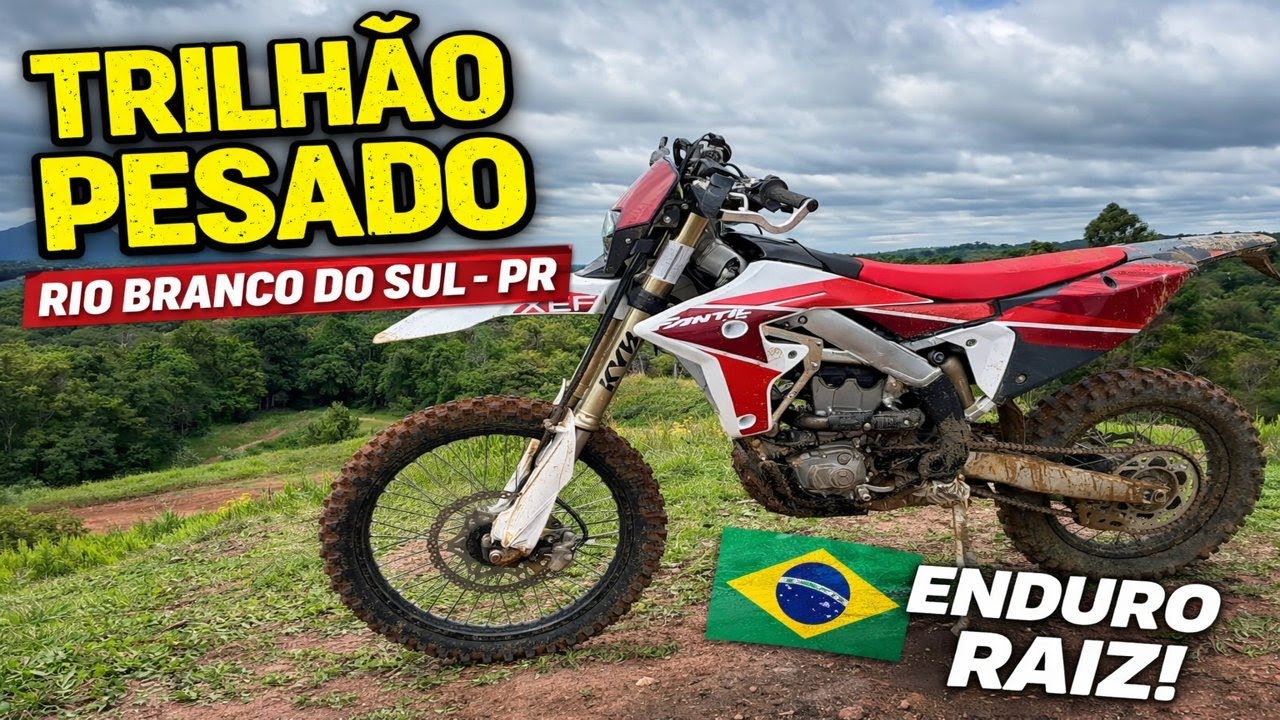 Fantic XEF 310 2025 no Trilhão do Divo | Enduro bruto no Paraná