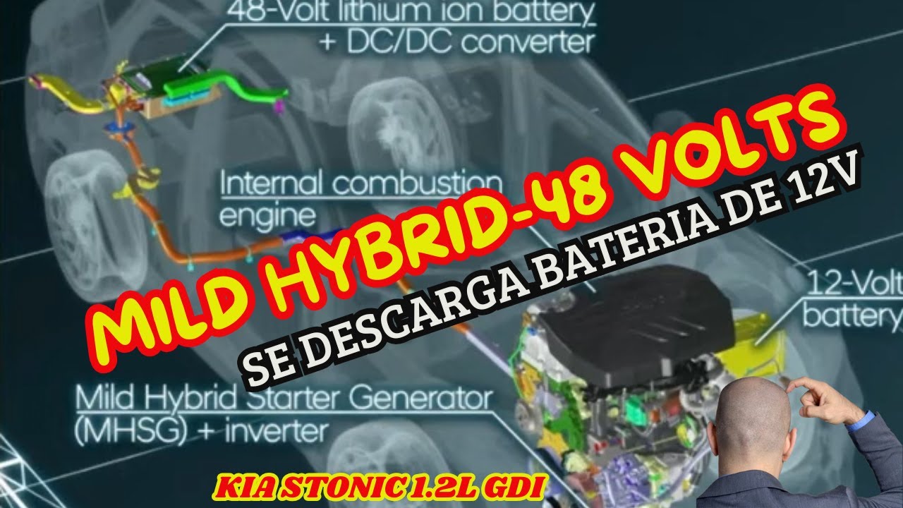 SE DESCARGA LA BATERIA DE 12VDC-MILD HYBRID-KIA STONIC