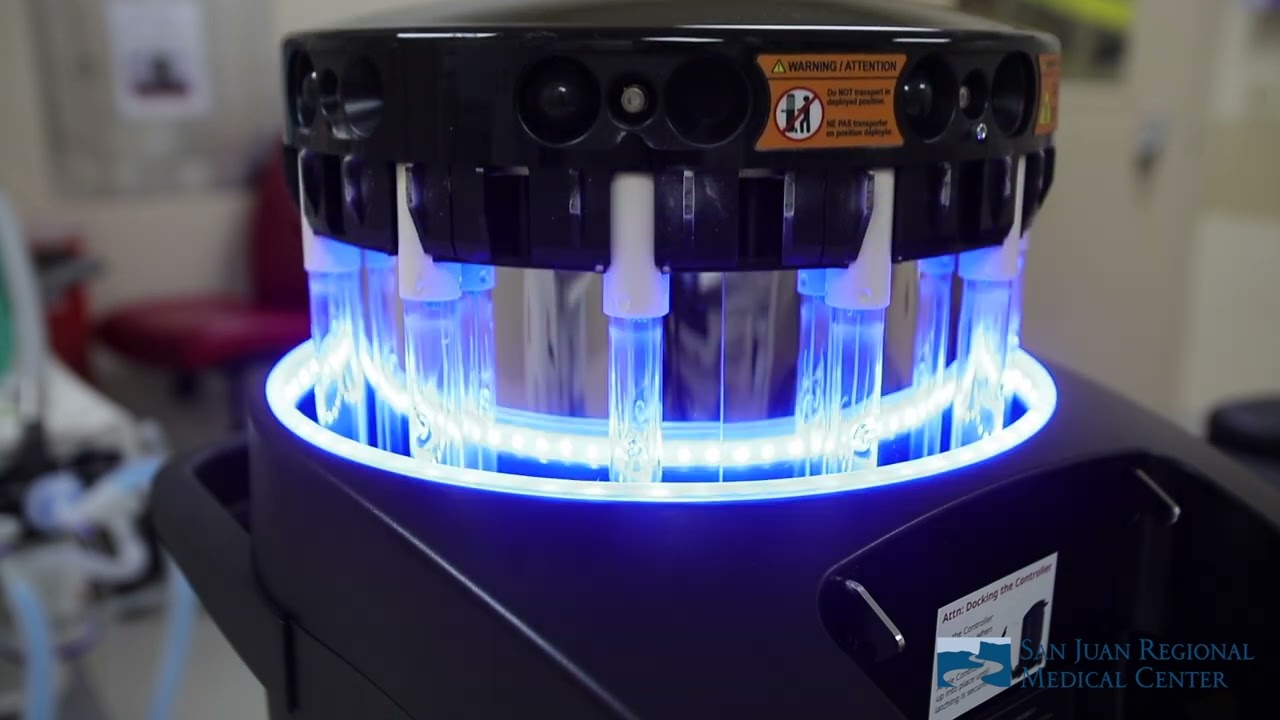 SJRMC Deploys All-new, Powerful UVC Disinfection Robots