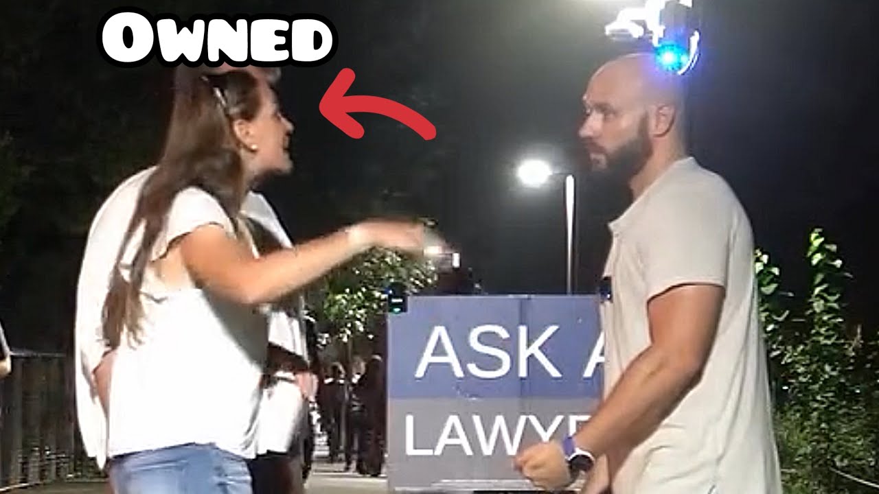 Angry Woman Tries To Argue With Lawyer & Gets OWNED