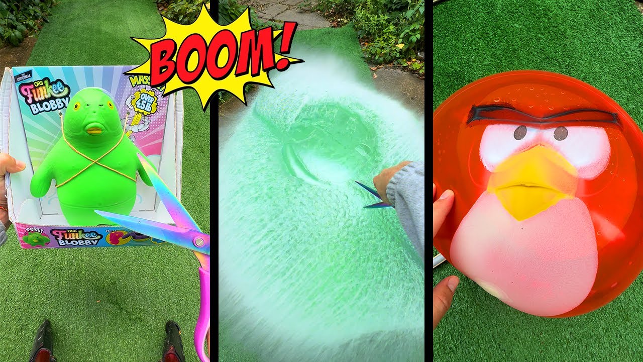 Inflating Toys until they BURST!💦 (THEY GOT HUGE 🏆)
