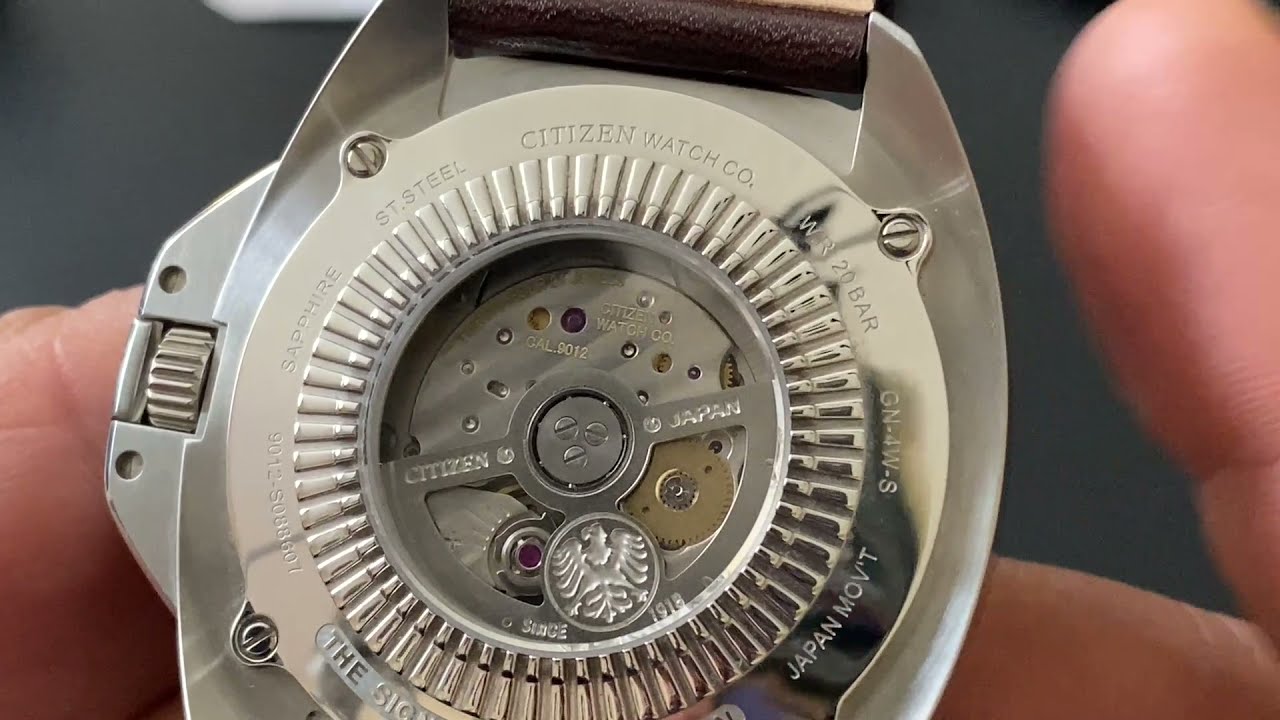 “El Mejor Cristal de Zafiro” Reloj Citizen Grand Touring - Signature Collection NB0070-06E Automatic