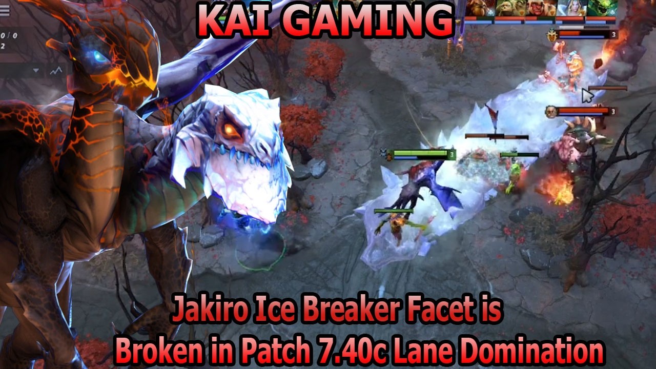 My Ice Breaker Jakiro  is is OP BROKEN  in Patch 7.40c | KaiGaming 2026 Dota2