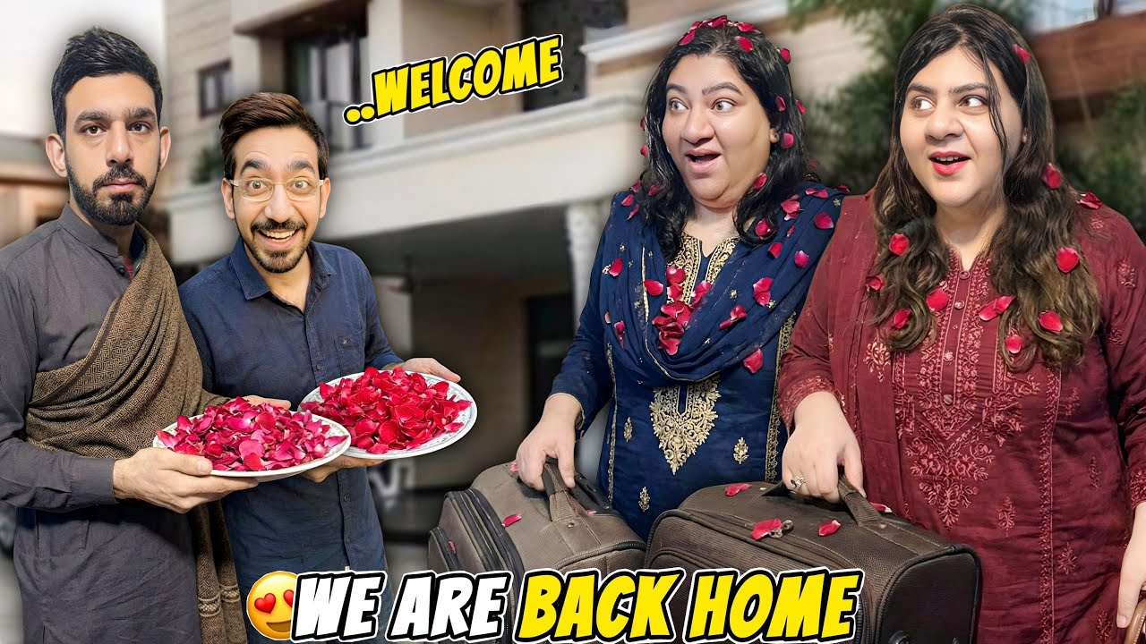 Hum Ghar Wapis Aa Gaye 😍 | Itna Warm Welcome 🤗 | Amara With Life