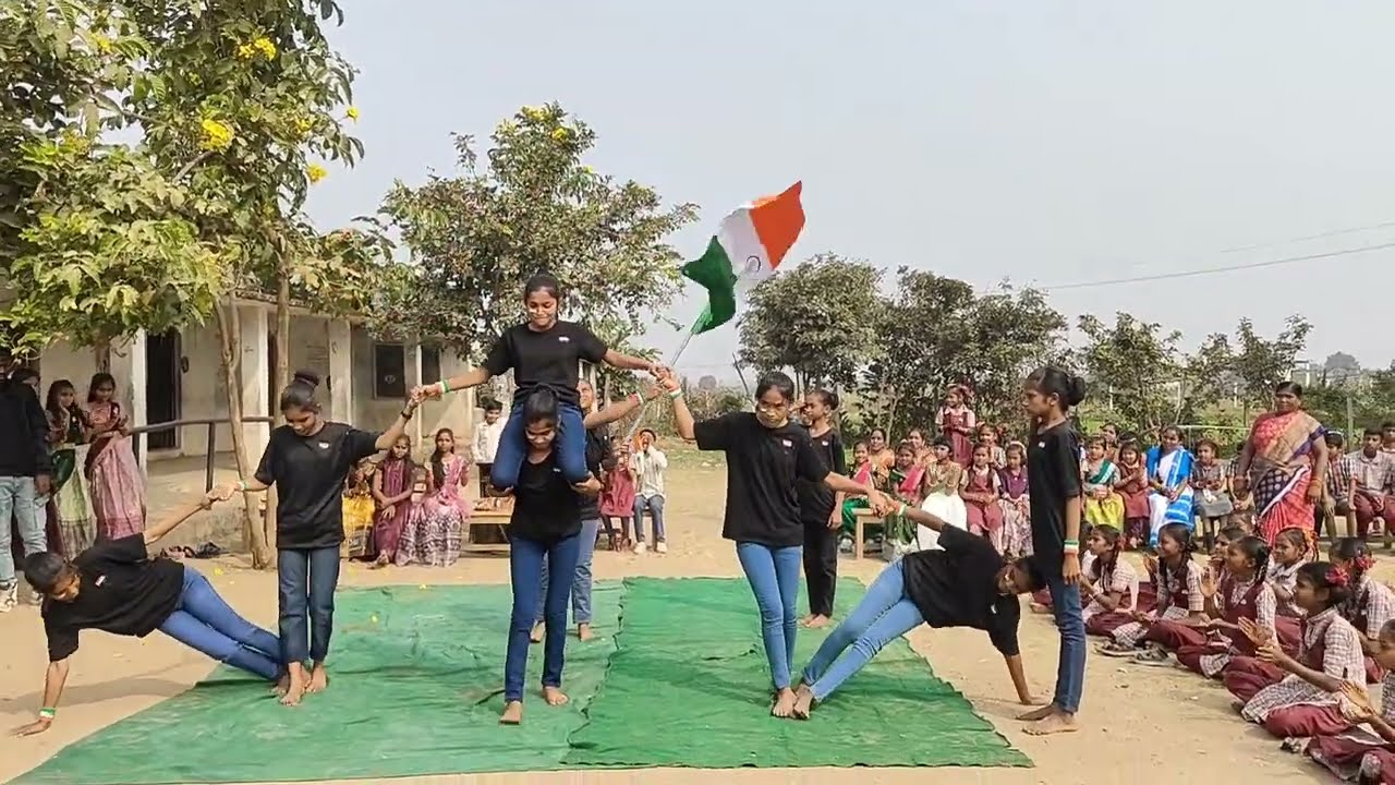 మా పాఠశాల గణతంత్ర దినోత్సవ వేడుకలు 🇮🇳🙏@Jan26🇮🇳-