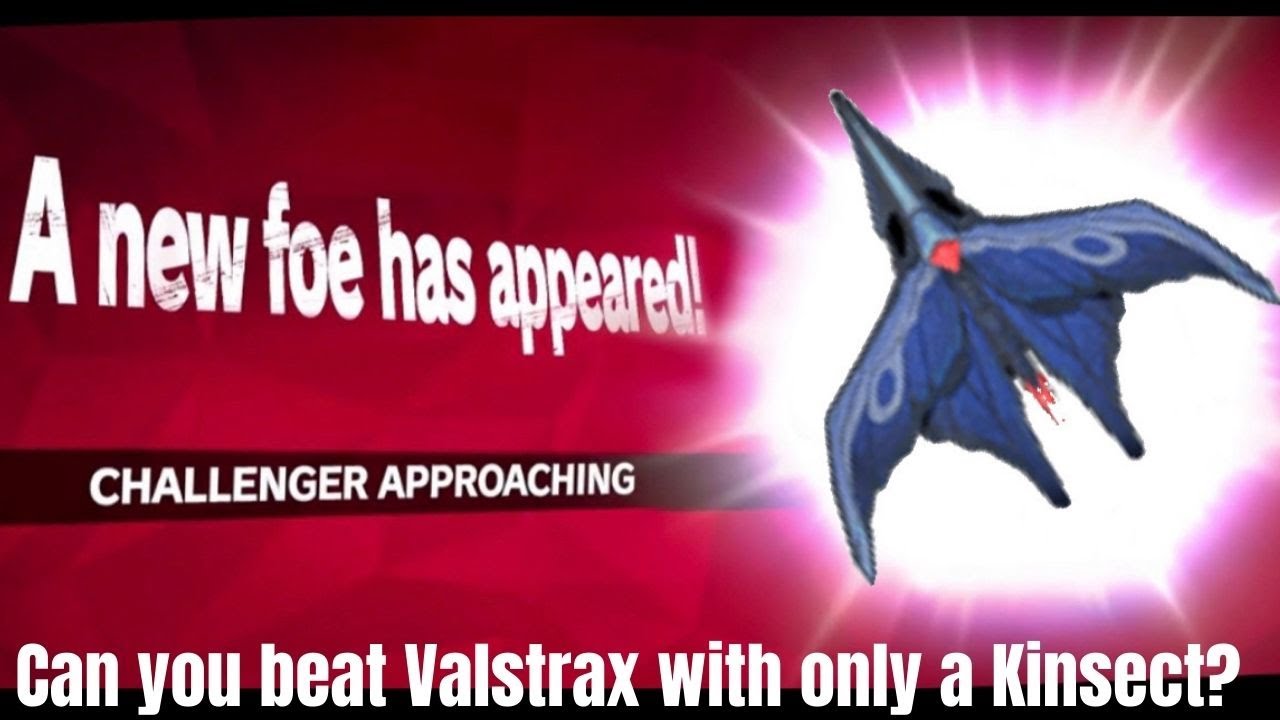 Can you beat Valstrax with only a Kinsect? | Monster Hunter Rise