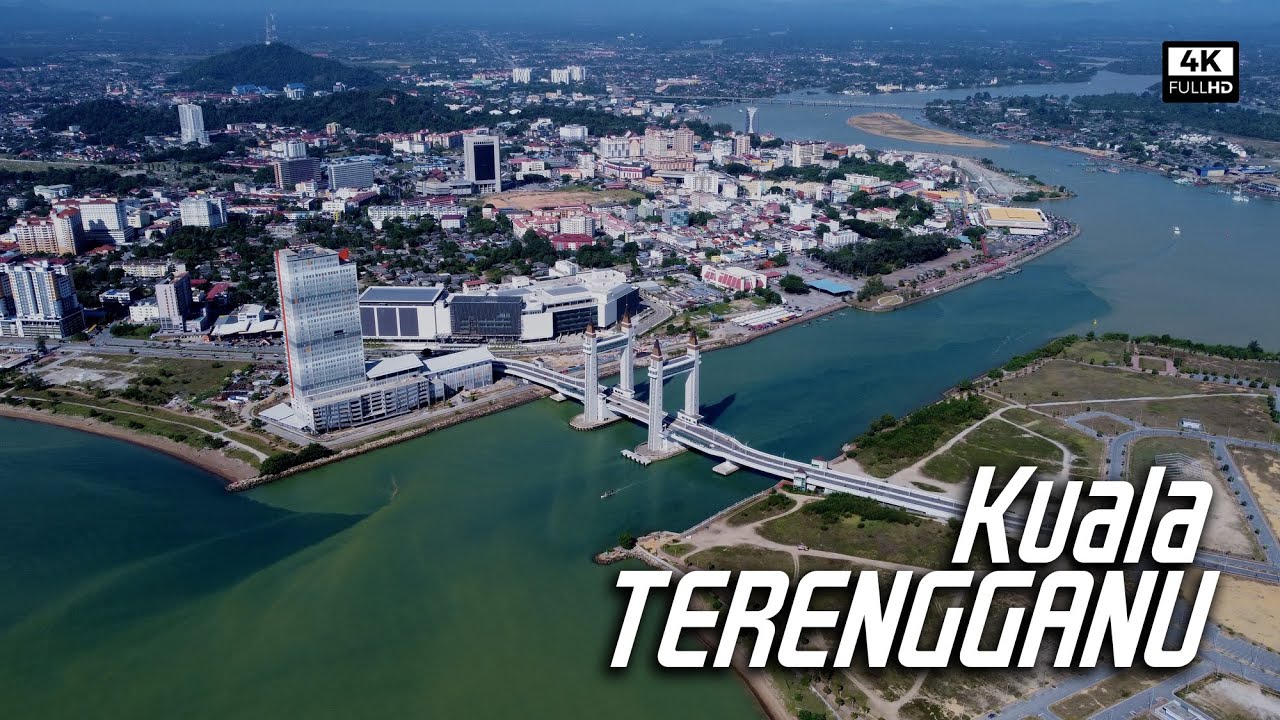 Bandar Kuala Terengganu | Pasar Payang | Kuala Terengganu City Centre | Seberang Takir (4k Video)