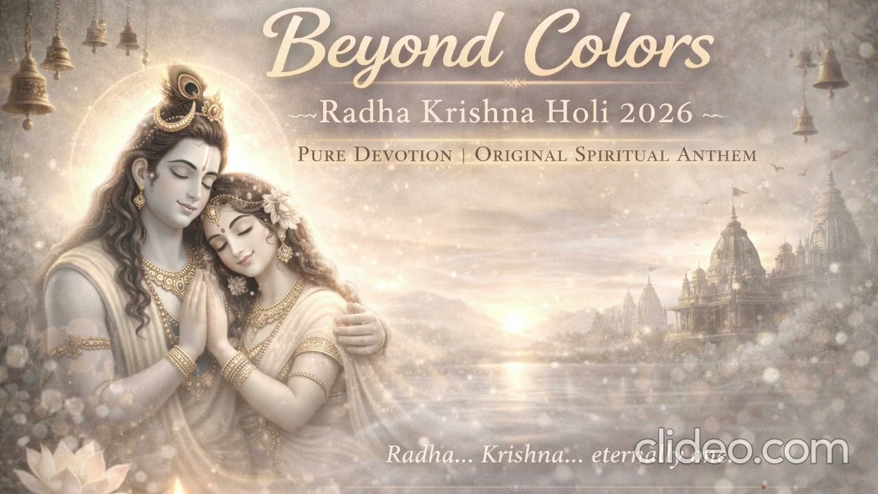 Beyond Colors  Radha Krishna Holi 2026  Pure Devotion Spiritual Anthem  SoulLens