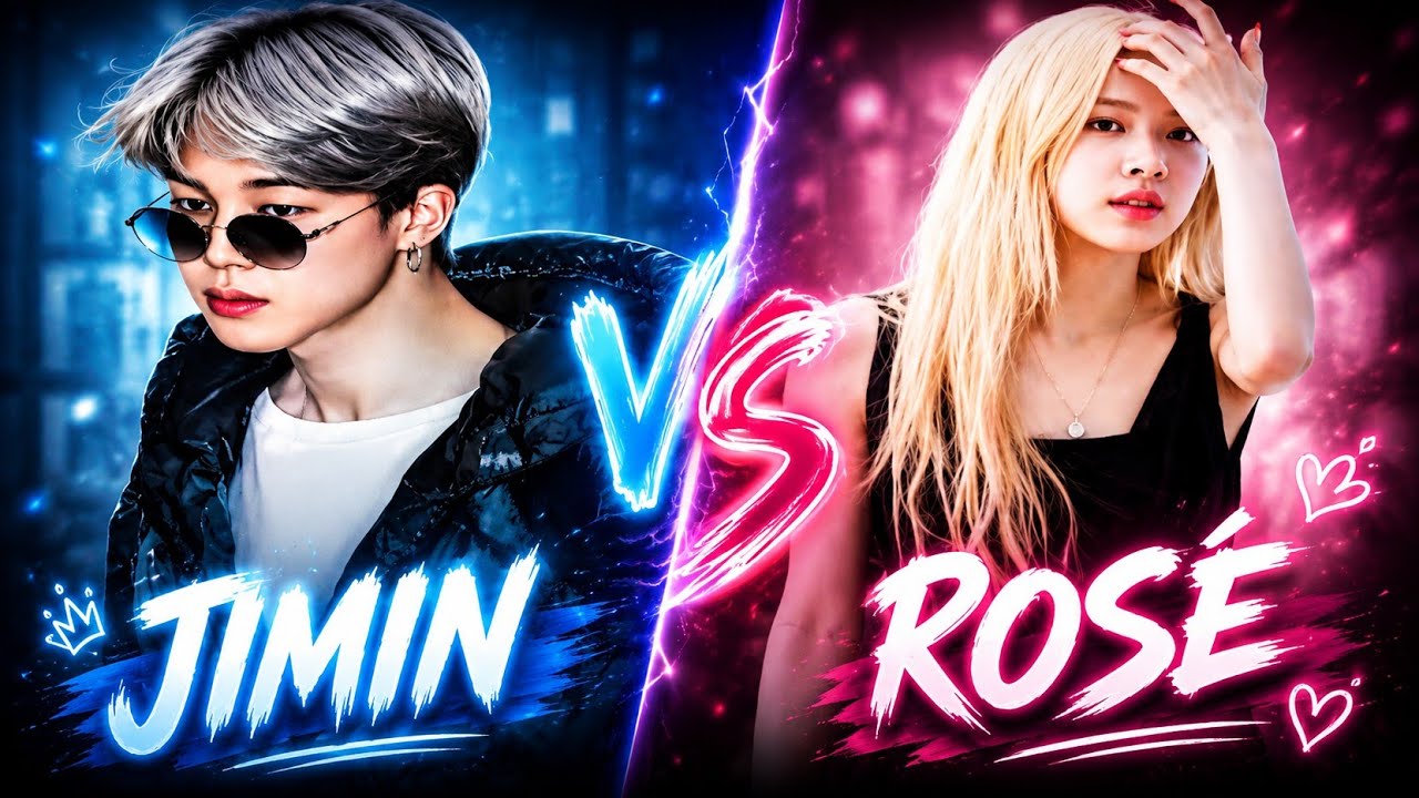 Rose 🆚 Jimin 🥰😍😜✨🎀❤Challenge ||#Rose #Jiminchallenge 😘🤩🎀❤💖  