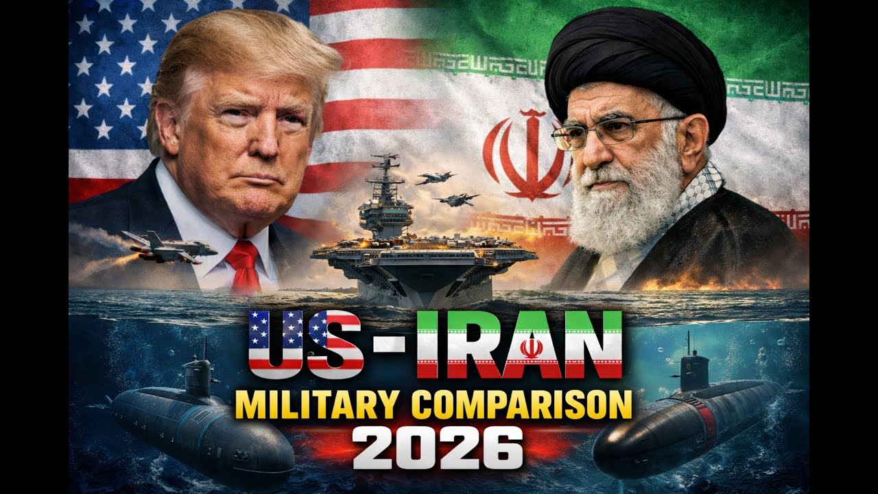 US vs Iran Military Comparison 2026 | Army, Navy & Air Power | Who Is Stronger?