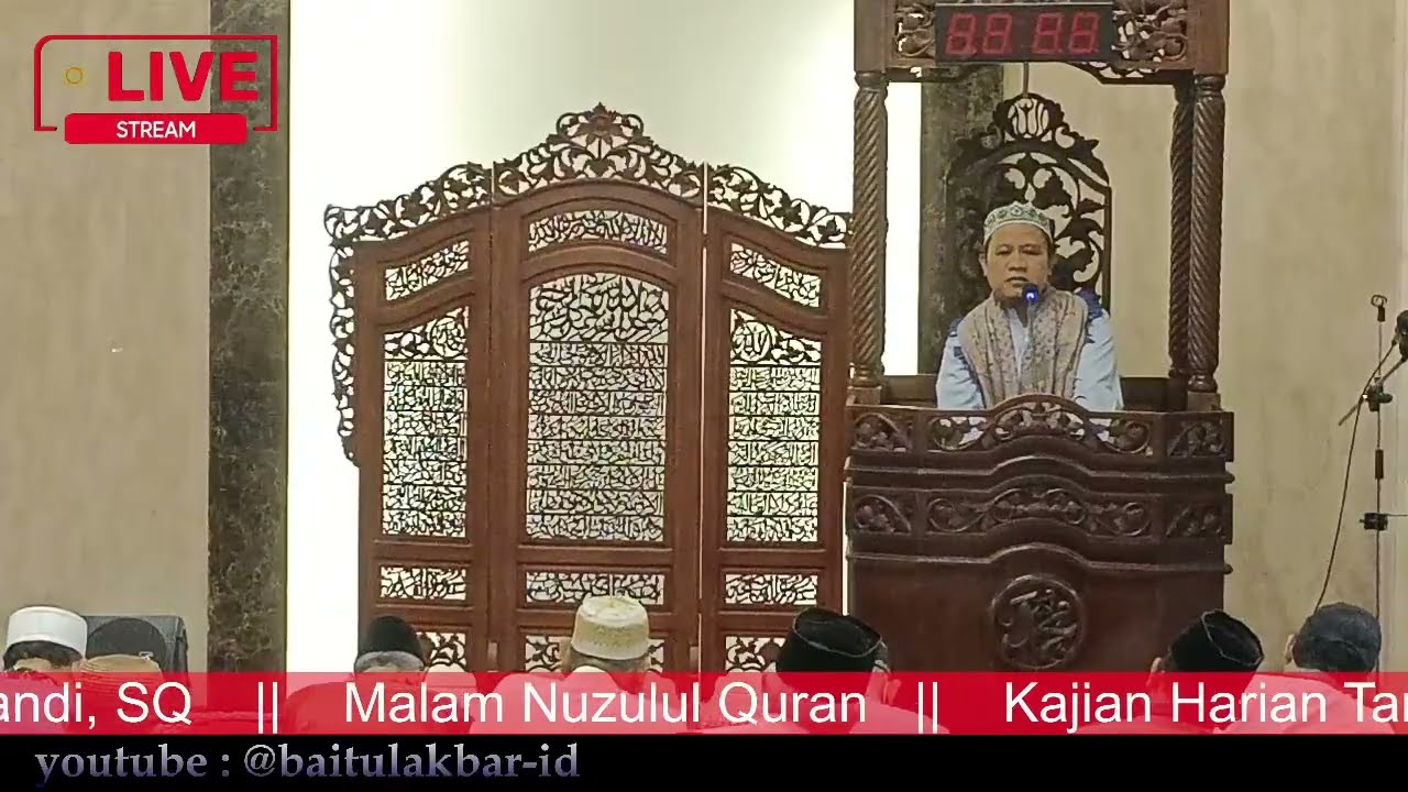 LIVE 📌 KAJIAN HARIAN TARAWIH #16