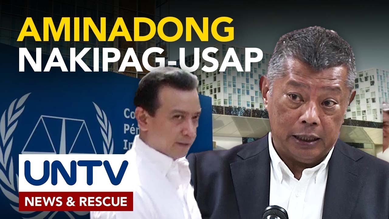 Omb. Remulla, inaming nakipagpulong kay Ex-Sen. Trillanes at ICC investigators