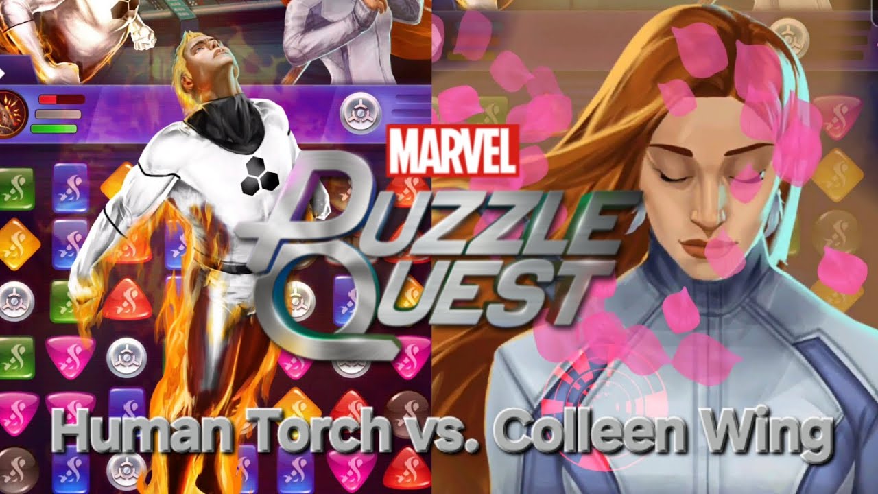 Human Torch (Annihilus) vs. Colleen Wing + Behemoth Burrito | Marvel Puzzle Quest | February 1, 2026