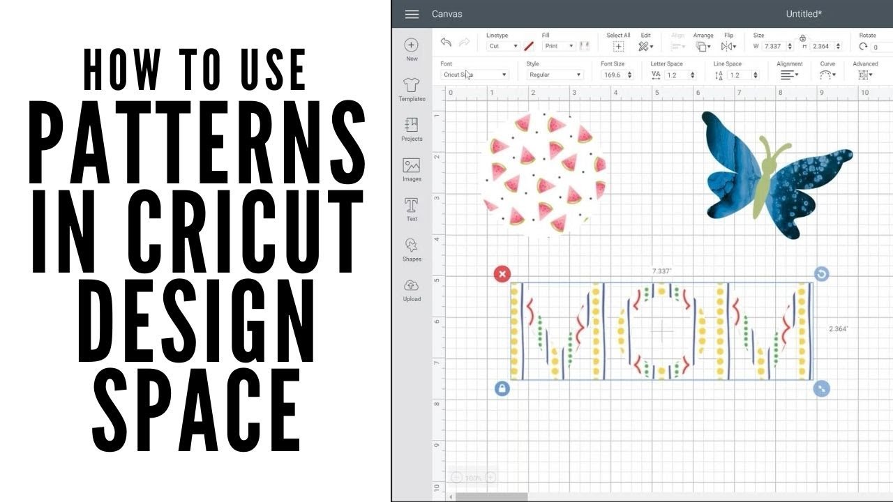 How to Use Patterns in Cricut Design Space