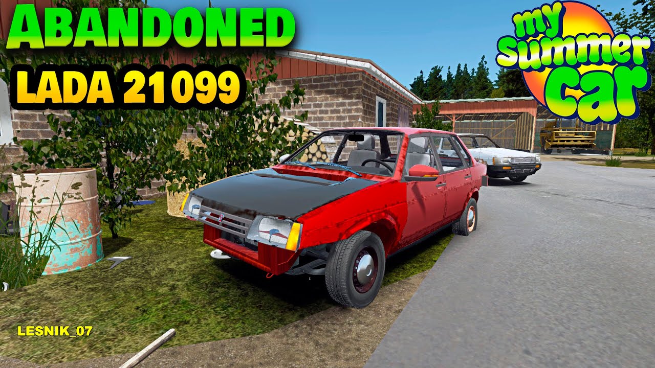 РЖАВЫЙ И ЗАБРОШЕННЫЙ ВАЗ 21099 НА ФЕРМЕ I My Summer Car