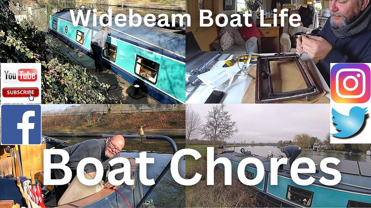 #163 - Boat Chores: Widebeam Boat Life