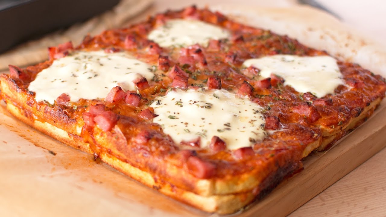 ¡Delicioso! Pastel de Pan de Molde al Horno estilo Pizza 🍕