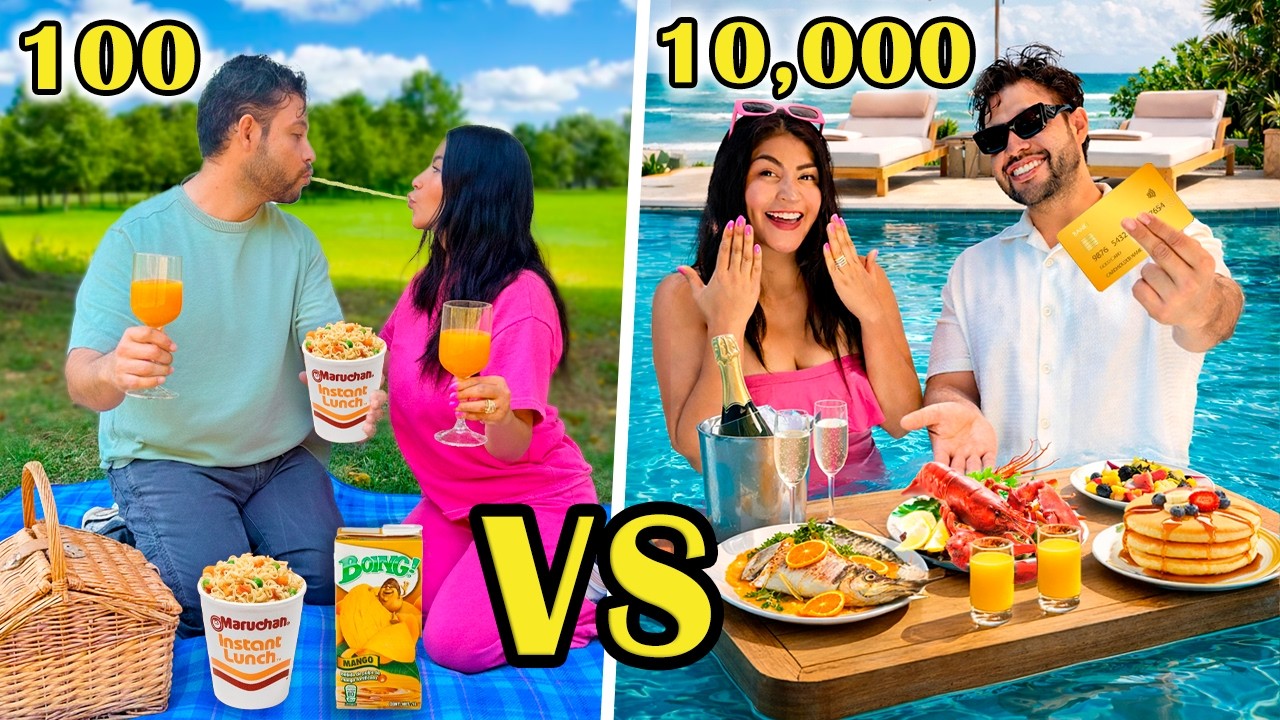 CITAS ROMÁNTICAS de 100 PESOS vs 10 000 MIL PESOS ❤️ ¿Cuál es mejor?
