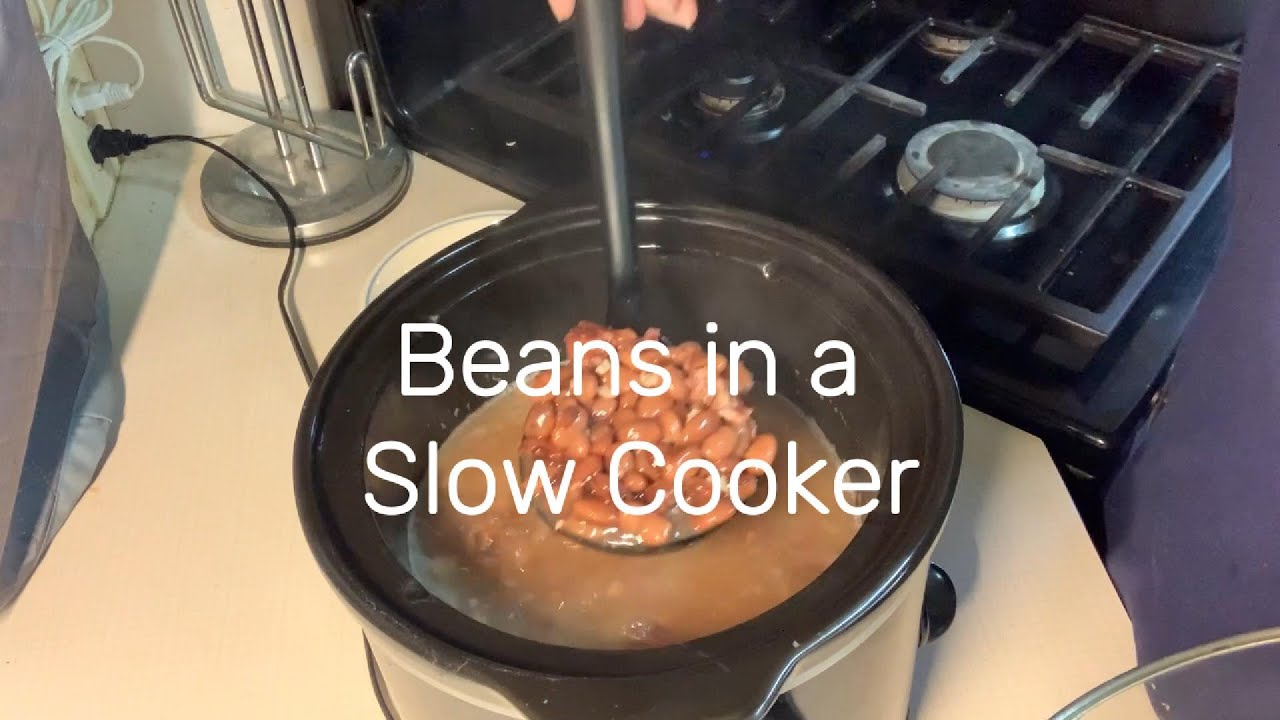 Pito Beans in the Slow Cooker