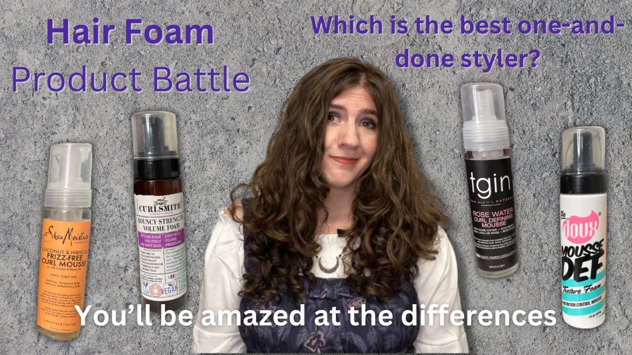 Battle of the Hair Foams: Which Hair Foam is the Best One-and-Done Product For Wavy Curly Hair?