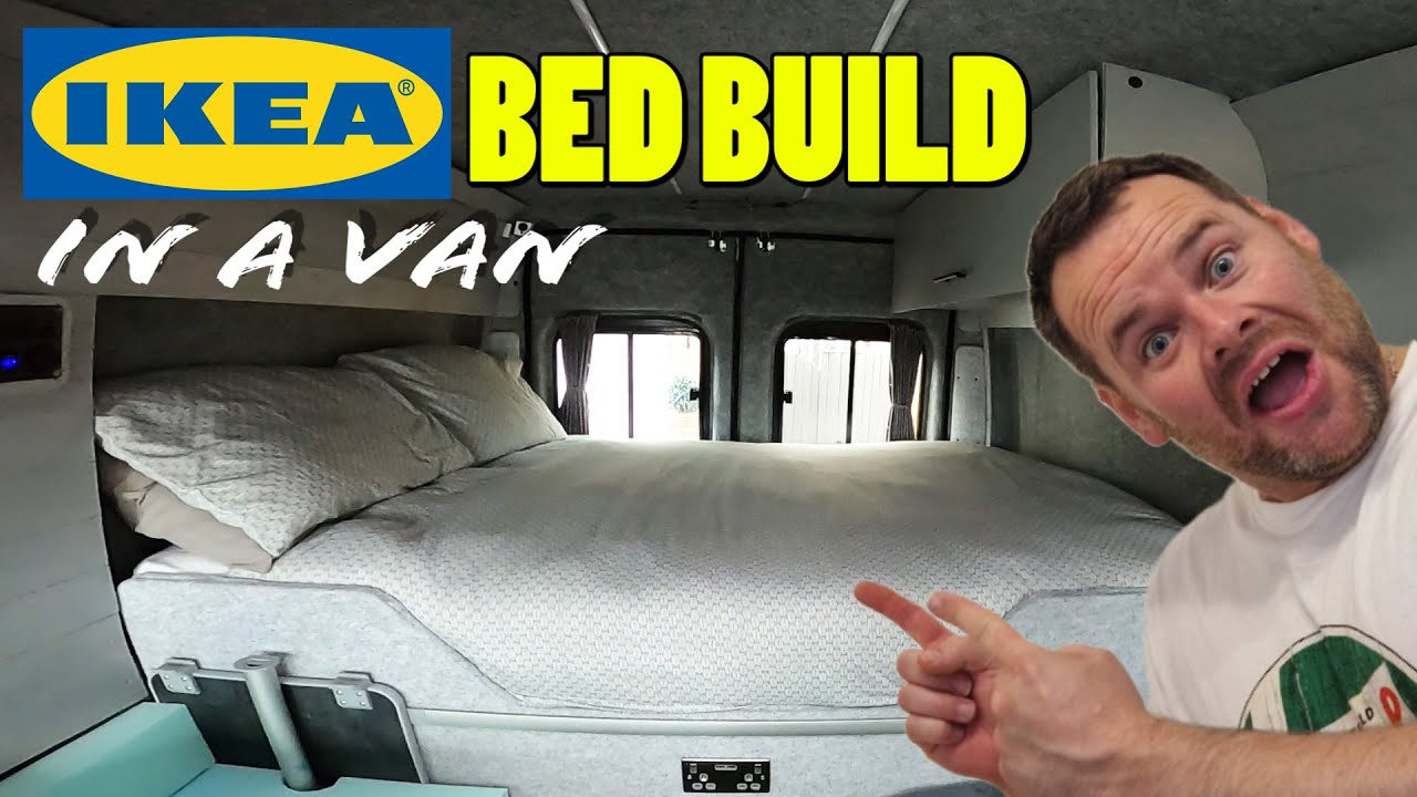 Установка кровати IKEA BUDGET в кемпервен Citroen Relay — самостоятельная сборка Citroen Relay H2 L3