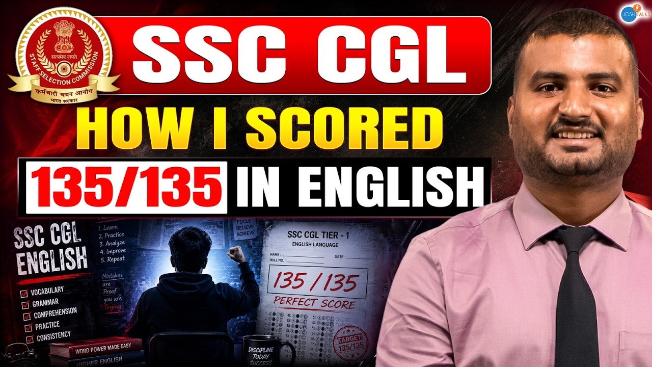 Shaking Hands, Cracked SSC CGL & Became ASO | Abhishek Gupta | Mock Tests | Josh Talks #ssccgl #ssc