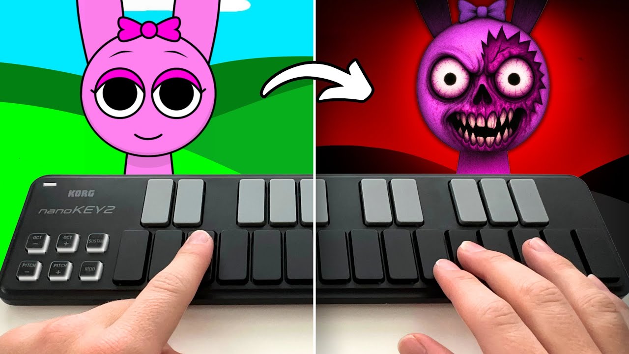 Sprunki PINKI phase 1-15 but recreated in REAL life!